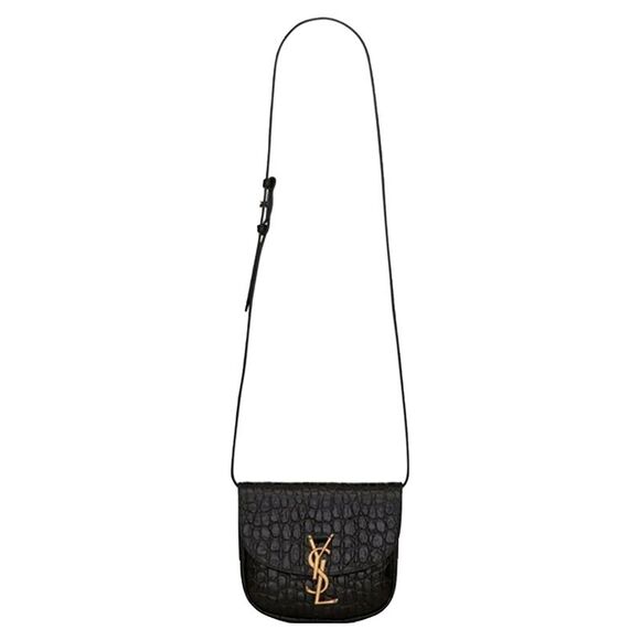 Saint Laurent Kaia Croco Shoulder Bag - Picture 5 of 6